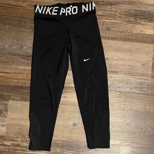 Nike Pro Logo Waistband 7/8 leggings